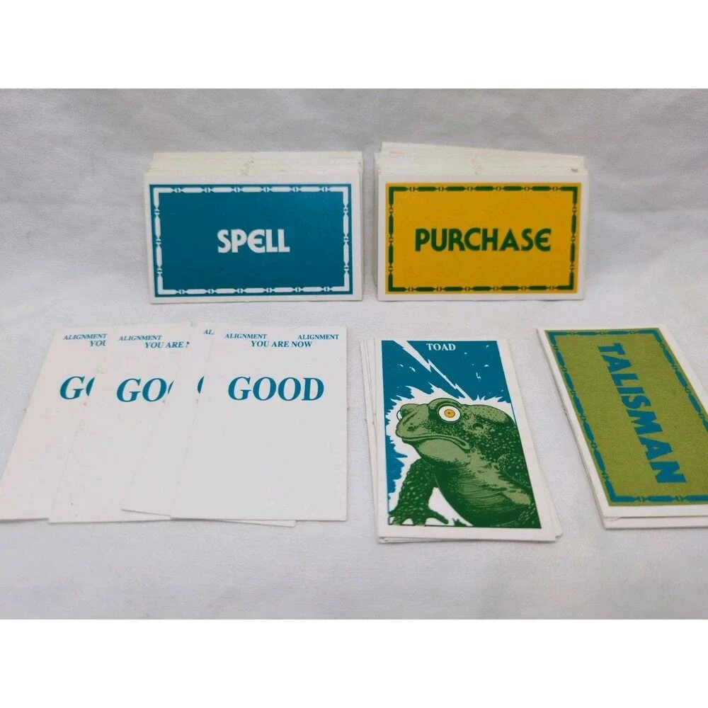 Sets Of Talisman 1st Edition Spell Purchase Toad Talisman Alignment Cards